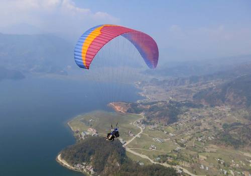 Paragliding in Nepal